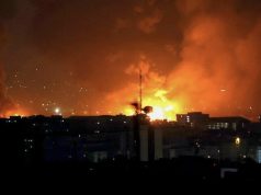 Shpërthime të fuqishme në aeroportin e Teheranit, presidenti iranian u kërkon falje vendeve fqinje