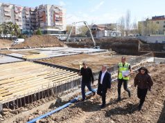 Investimet në Kamëz, Balla inspekton punimet për ndërtimin e qendrës së re të qytetit