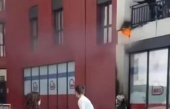 4 të arrestuar për zjarrin/ Flakët dyshohet se nisën nga mbetje kartoni te marketi, në hetim pronari dhe ndërtuesi