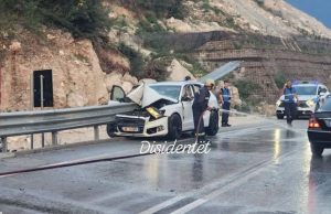 Aksident i rëndë në hyrje të tunelit të Llogarasë, mjeti përplaset me barrierat – plagoset drejtuesi