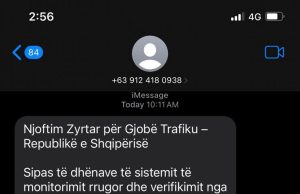SMS mashtruese në emër të e-Albania: “Ke gjobë makine” – si po bien qytetarët në kurth