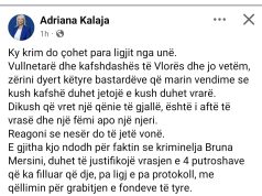 Pitbullit që sulmoi 4-vjeçaren në Vlorë i bënë eutanazi. Shpërthen në akuza Kalaja e PD dhe “Disidentët” kundër Mersinit