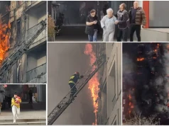 4 të arrestuar për zjarrin/ Flakët dyshohet se nisën nga mbetje kartoni te marketi, në hetim pronari dhe ndërtuesi