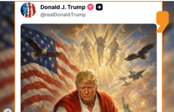 Trump si “Jezusi”? Postimi që tronditi SHBA-në, shpërthen përplasja me Papën!