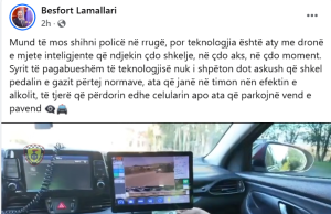 “Nuk shpëtoni dot”/ Paralajmërimi i fortë për shoferët