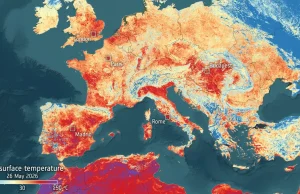 Europa “digjet” nga vala ekstreme e të nxehtit, satelitët zbulojnë pamje alarmante nga hapësira