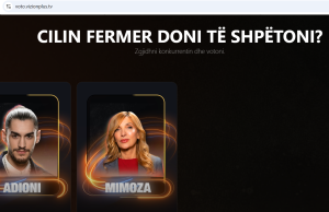 E nxjerrin në televotim, fenomeni Moza rrëzon faqen e votimit të FermaVip