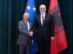 Antonio Costa vjen në Tiranë, takohet me Ramën para Samitit BE-Ballkani Perëndimor