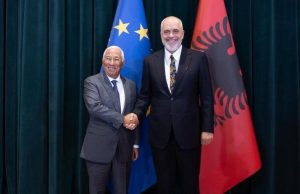Antonio Costa vjen në Tiranë, takohet me Ramën para Samitit BE-Ballkani Perëndimor