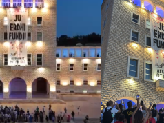 Në ditën e 30-të të protestës, studentët hynë në Universitetin Politeknik dhe shpalosën sërish banderolën “Ju erdhi fundi”, pasi policia ua kishte sekuestruar gjatë marshimit.