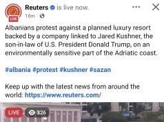 Protesta e nëntë në Tiranë, qytetarët marshojnë drejt Kryeministrisë: Shqipëri e Re!