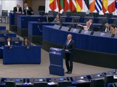 Balla në Sallën Plenare të Parlamentit Europian ndjek debatin mbi shqipërinë: Shqipëria, “favoritja kryesore” për anëtarësim në BE