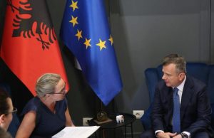 Projektligji për referendumet, Balla takim Zëvendëskryetaren e Prezencës së OSBE në Shqipëri, Clarisse Pasztory