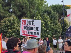Protesta, dita 28/ Eurodeputetja italiane Ilaria Salis iu bashkua tubimit në Tiranë