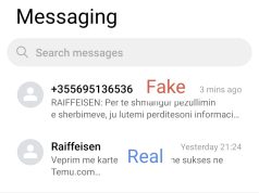 Mos klikoni linkun!!! Mesazhet false në emër të Raiffeisen Bank janë viruse