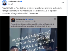 Balla i përgjigjet Berishës për videon e qumështit: Do të doja që ai qumësht të ishte shitur në Shqipëri
