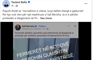 Balla i përgjigjet Berishës për videon e qumështit: Do të doja që ai qumësht të ishte shitur në Shqipëri