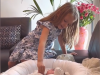 “Lindi një vëlla…”Geraldina i këndon Aleksandrit të vogël, videoja bëhet virale