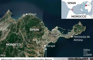 Spanjë/ Kriza në Ceuta thellohet, 60 mijë migrantë hyjnë në 24 orë (Video)