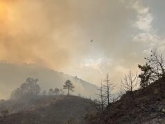 Zjarret nuk ndalen, 4 vatra mbeten aktive/ Situatë problematike në Dajt, Vajkal dhe Lundre, 3 helikopterë në operacion