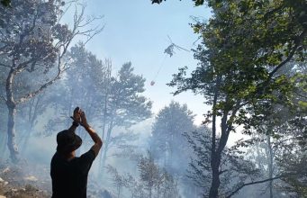 Zjarret nuk ndalen/ 7 vatra ende aktive, avionë e helikopterë në luftë me flakët