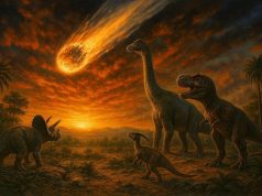 Një studim i ri zbulon se dinosaurët nuk u zhdukën nga goditja direkte e asteroidit, por nga temperaturat ekstreme të krijuara pas përplasjes, që i “poqën” si në furrë.