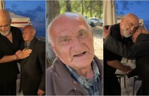 Përqafimi kishte edhe një kërkesë/ 78-vjeçari priti Ramën 5 orë, i kërkoi asfaltimin e rrugës së fshatit