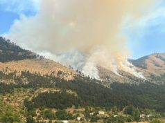 Shqipëria nën pushtetin e flakëve, 8 vatra zjarri aktive/ Helikopterë dhe Air Tractor në betejë nga Dajti në Përmet