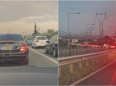 Fundjava nis me kaos/ Kolona kilometrike në Tiranë-Elbasan e Tiranë-Durrës, qytetarët “ngecin” në vapë