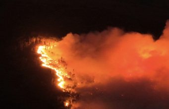 PAMJE TË FRIKSHME NGA PUKA/ Zjarri del jashtë kontrollit në Malin e Tërbunit, digjet një banesë