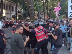 “Turp dhe krim!”/ Berisha publikon pamjet nga protesta: “Brutalitet çnjerëzor i policisë ndaj qytetarëve”