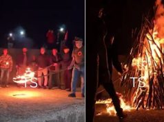 Në pritje të lirimit të ish-komandantëve të UÇK, Shipkovica e Tetovës ndez “Flakadanin e Lirisë”