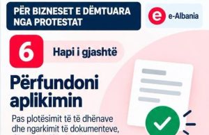 Dëmet nga protestat, qeveria hap aplikimet në e-Albania! Ja si bizneset mund të kërkojnë kompensim