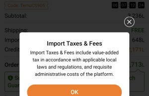 Kujdes me porositë në Temu! Tashmë paguani më shumë. 20% taksë blerjeve nga Shqipëria