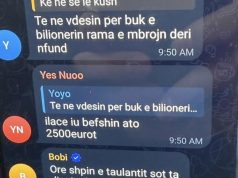 “Sot t’ia djegim shtëpinë Taulantit”/ Balla publikon mesazhet kërcënuese: Ja porosia për grupin e zjarrit!
