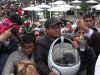 Video/ Qen, mace e gjela në radhë për bekim, pamjet e pazakonta nga Ekuadori