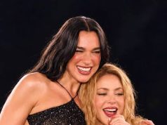 Shakira e quan Dua Lipën “perëndeshë”/ Dueti i papritur në Madrid që po bën xhiron e rrjetit (Video)