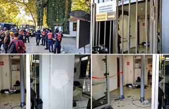 (Video) Sulmi ndaj Gjykatës së Apelit në Tiranë, arrestohen 5 protestues, mes tyre një 16-vjeçar! Në kërkim 15 të tjerë
